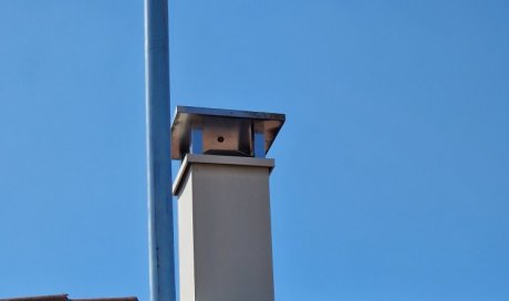 Installation d'une caméra de surveillance chez l'un de nos clients à Mâcon